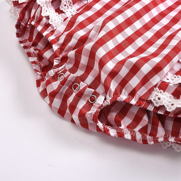 Minnie Mouse First Birthday Romper Minnie Mouse Dress Clothes outfit Jumpsuit - Picture 5 of 7